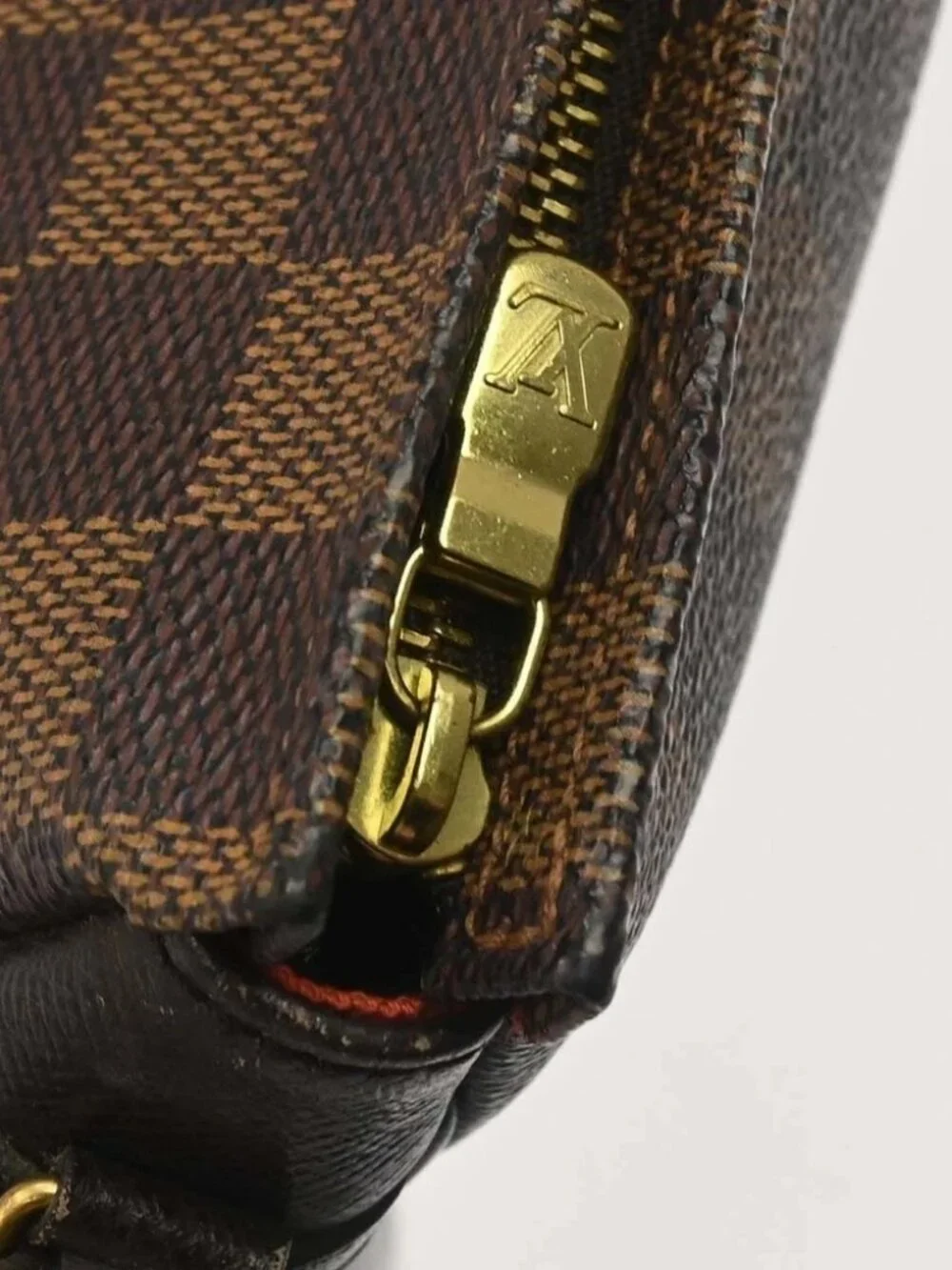 Louis Vuitton Damier Trousse Makeup Handbag